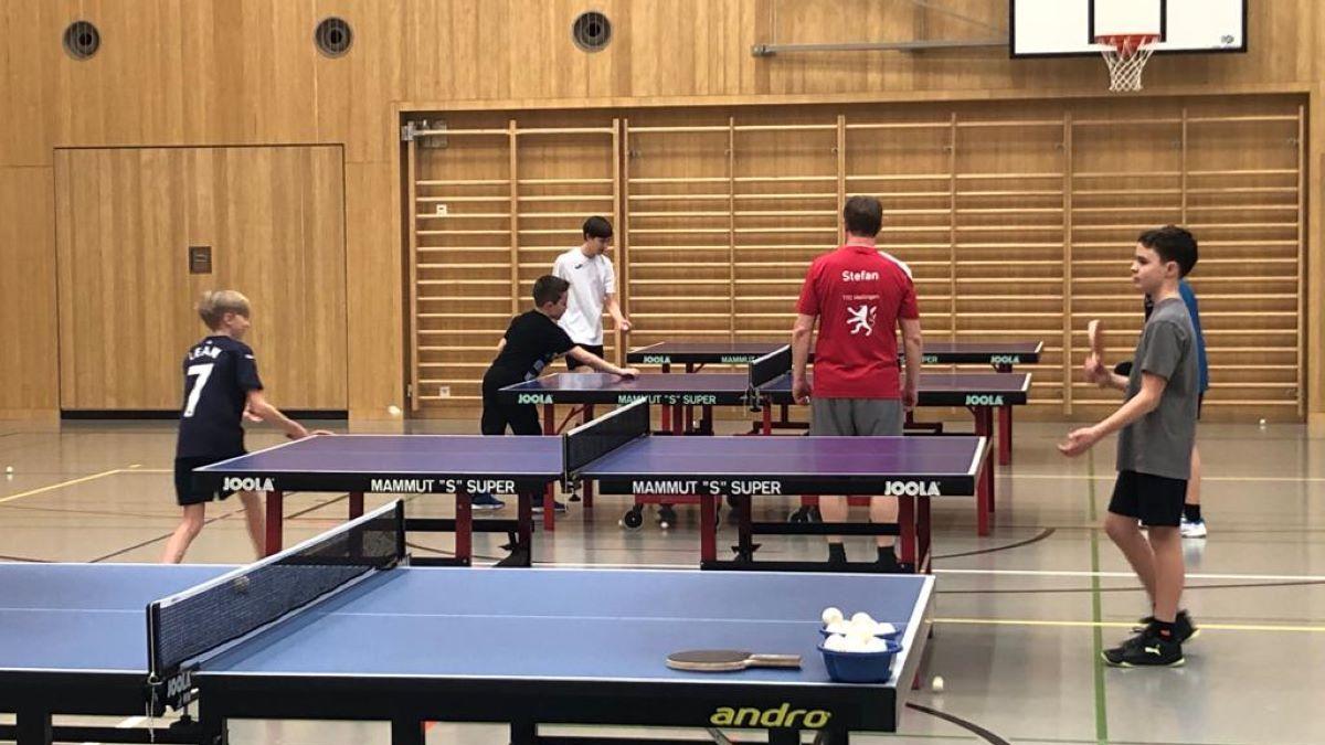 Ping Pong, Tischtennis 12-14 Jahre